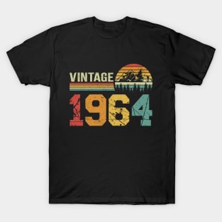 Vintage 1964 60th Birthday Gift Classic Distressed T-Shirt